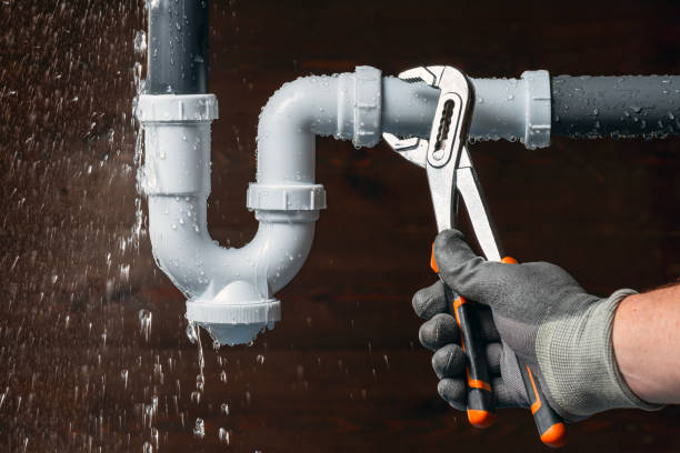 Professional Gas Line Repair technician working in Pine Hill, NY